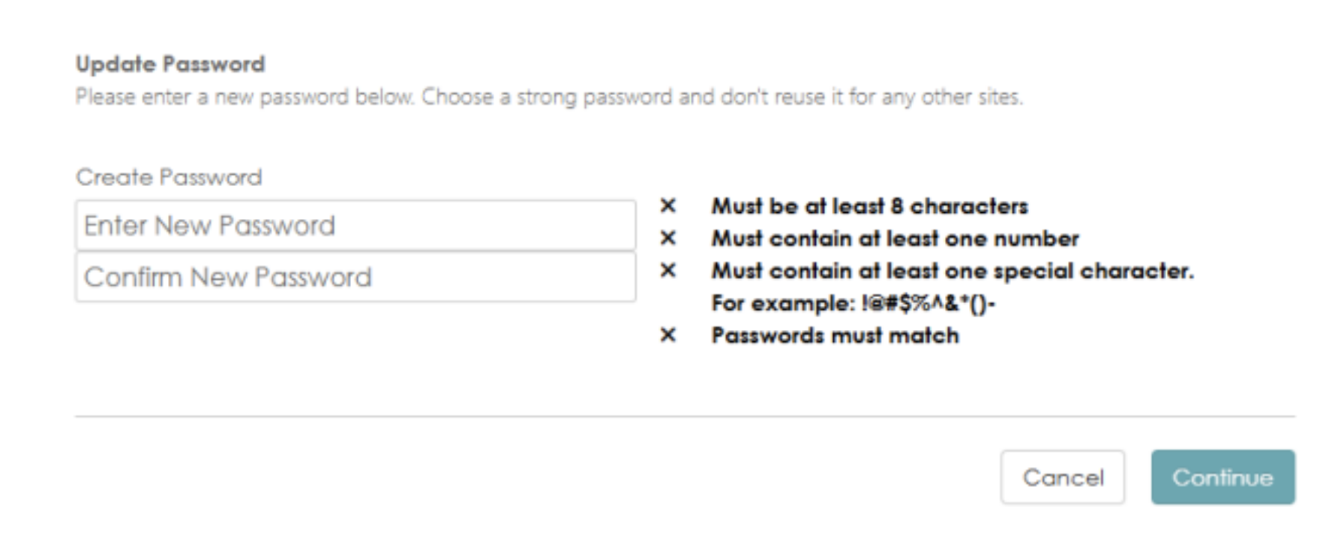 New Password