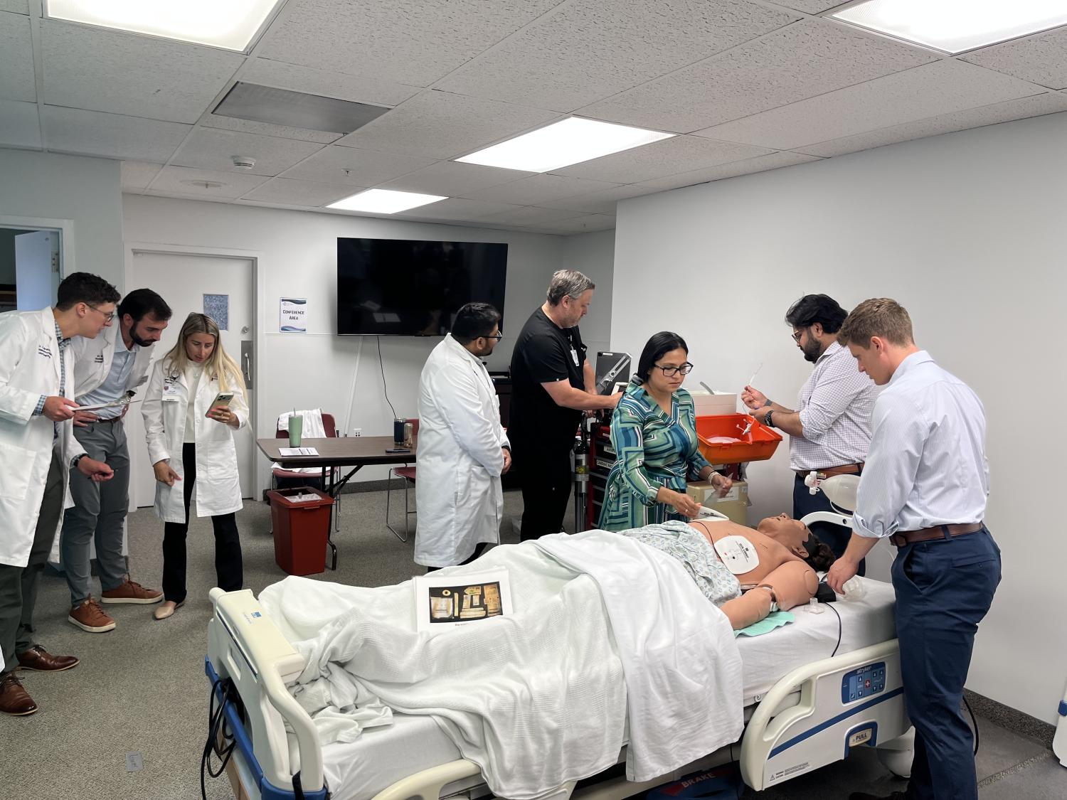 code blue simulation