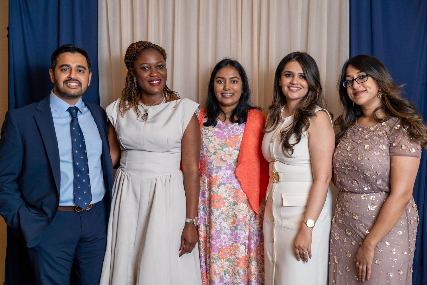 Drs. Doshi, Okojie, Sivaram, Sodhi, Azad