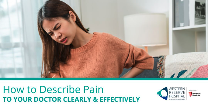 Describe Pain To Doctor Clearly Effectively