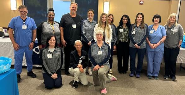 wrh staff at health fair