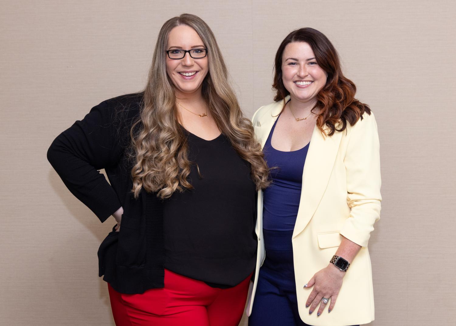 Graduates Drs. Courtney Ambos and Amy Cooper