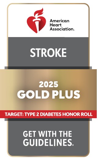Western Reserve Hospital has received the Get With The Guidelines® - Stroke GOLD PLUS Achievement Award with Target: Type 2 Diabetes Honor Roll distinction
