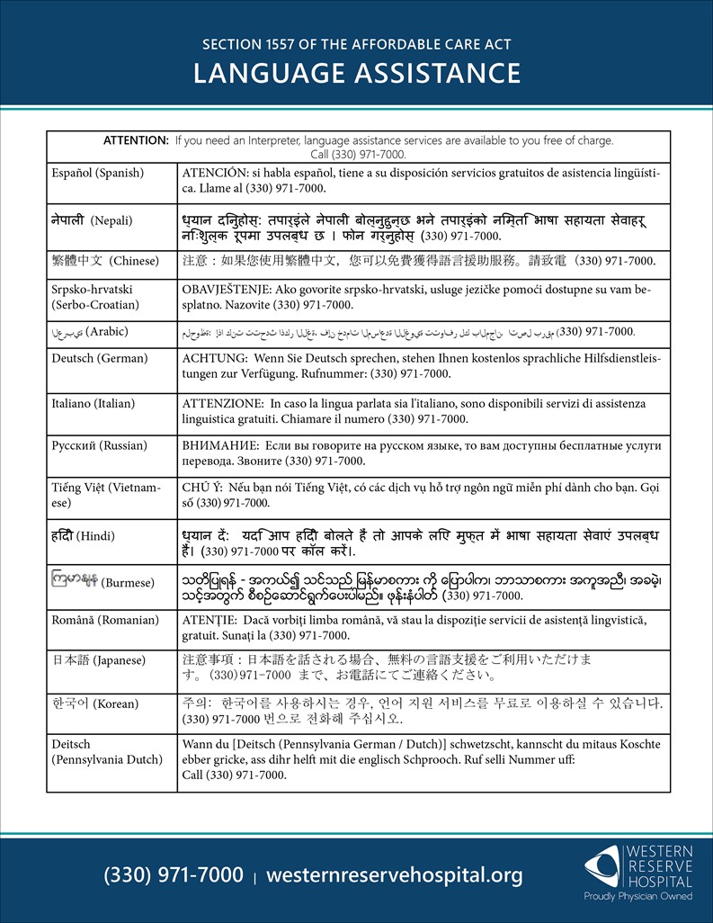 Notice of Non-Discrimination