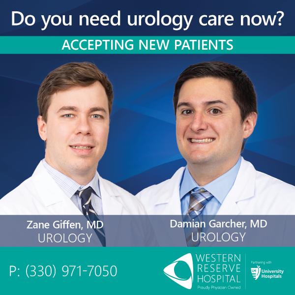 Damian Garcher, Zane Giffen - Urology