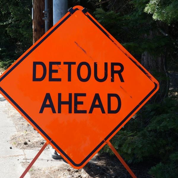 broad boulevard road closed