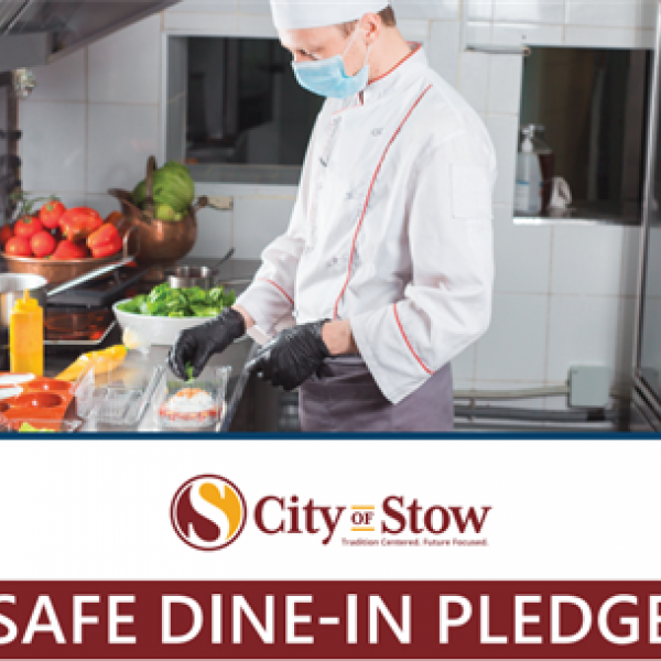 Stow Safe Dine In Pledge