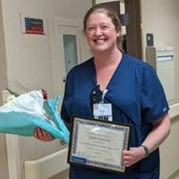 Tenured Nursing Excellence Winner – Sarah Yakubek, 3 West