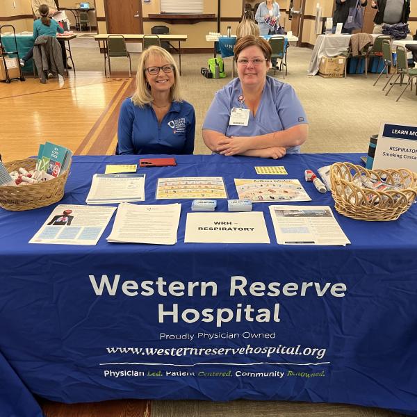 Brenda Perry, BS RRT CPFT, Director, and Wendy Black, BSM RRT ACCS RRT CPFT, Respiratory Services