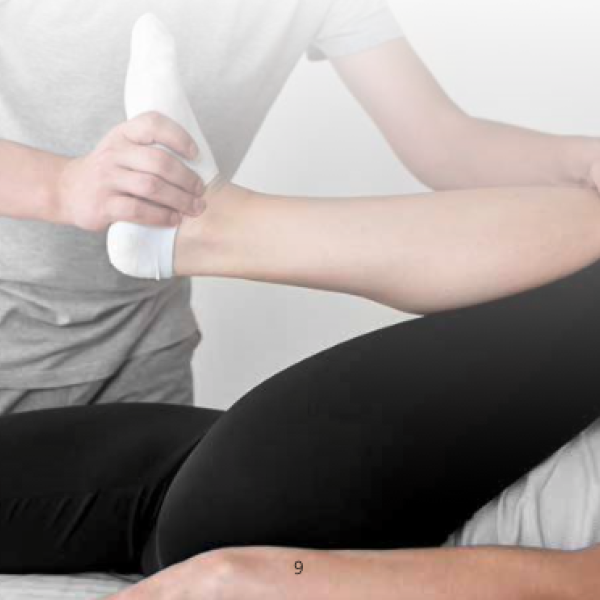 Knee Hip stretching